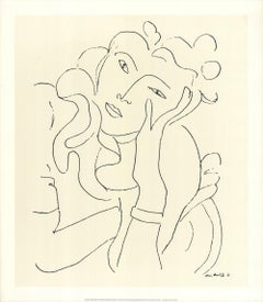 1991 After Henri Matisse 'Le Fleur' Modernism United Kingdom Serigraph
