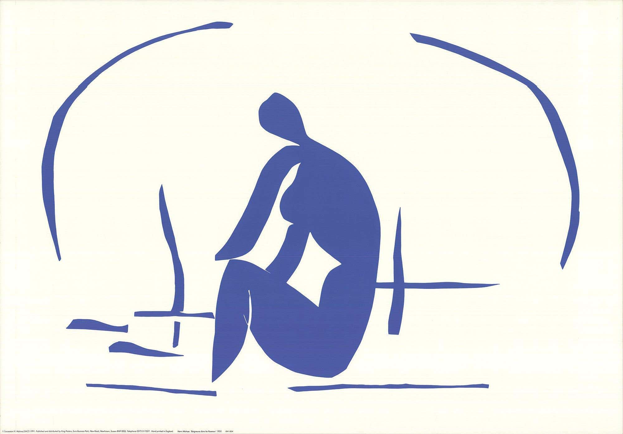 1991 Henri Matisse 'Baigneuse dans les Roseaux' 