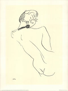 1991 After Henri Matisse 
Figure de dos au collier noir
 Modernism