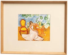 (after) Henri Matisse, «Composición fauvista», 1943, cliché en color