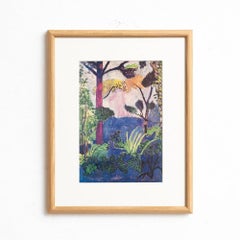 « Après Matisse », Moderna Museet, Composition, 1990, estampe, encadrée