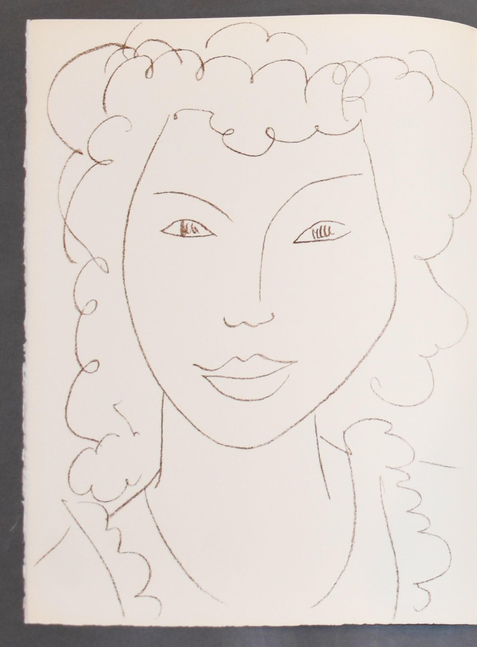 Au Coin d'une Rue, da Poesies Antillaises - Print Postimpressionismo di Henri Matisse