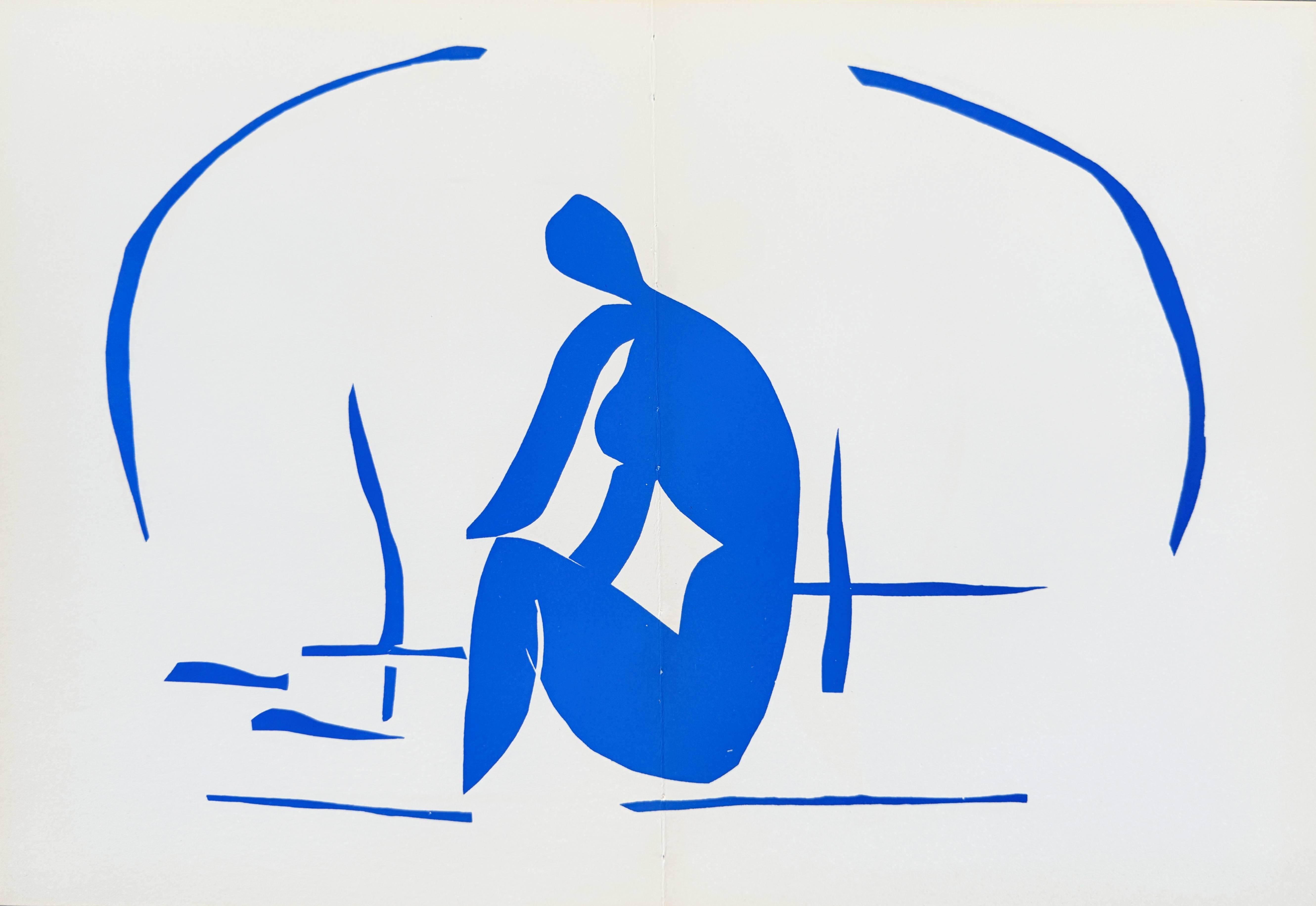 Henri Matisse Print - Baigneuse Dans Les Resaux
