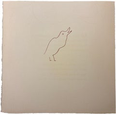Birdie from 'Ronsard. Florilège des Amours' Unframed