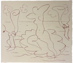 Birth of Venus from 
Ronsard. Florilège des Amours
 Unframed