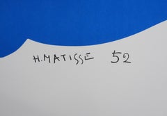 Blue Nude I - Signed Lithograph