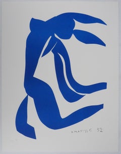 „Blue Nude II“ – Signierte Lithografie