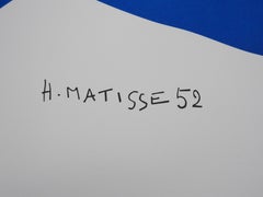 Blue Nude V - Signed Lithograph