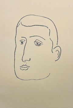 Henri Matisse, Guillaume Apollinaire, from Apollinaire, 1952