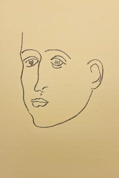 Henri Matisse, Guillaume Apollinaire, from Apollinaire, 1952