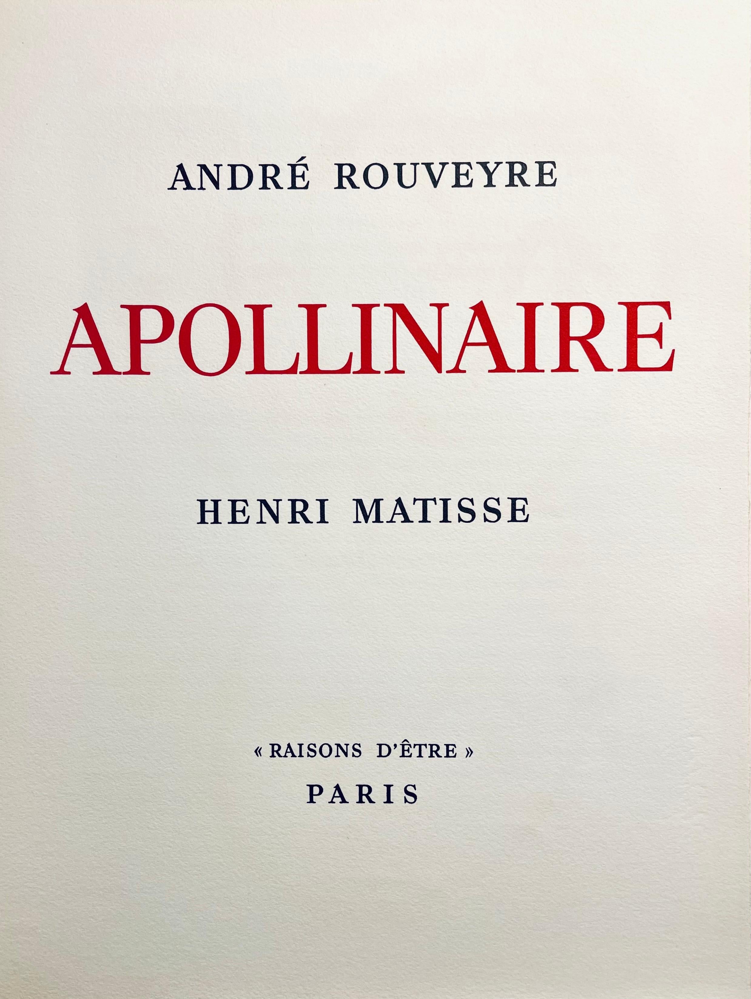 Komposition (Duthuit 31), Apollinaire, Henri Matisse im Angebot 4