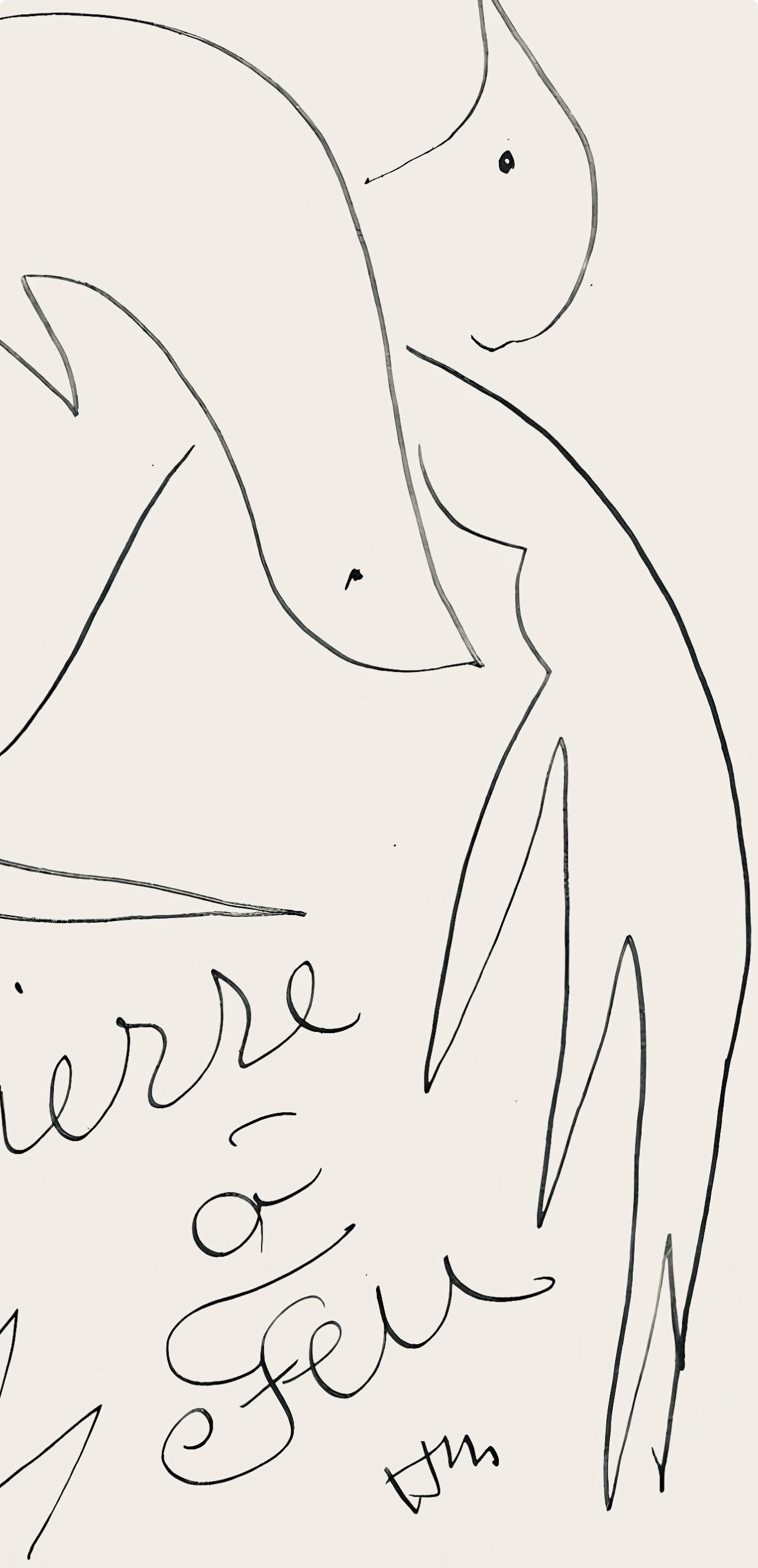 Komposition (Duthuit N° 17), Pierre à feu, Les Miroirs profonds, Henri Matisse im Angebot 1