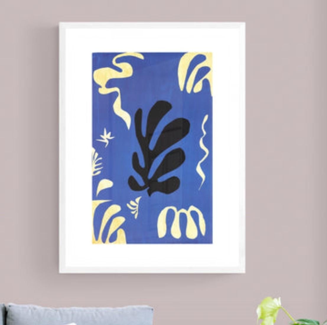 Komposition Fond Bleu von Henri Matisse im Angebot 1