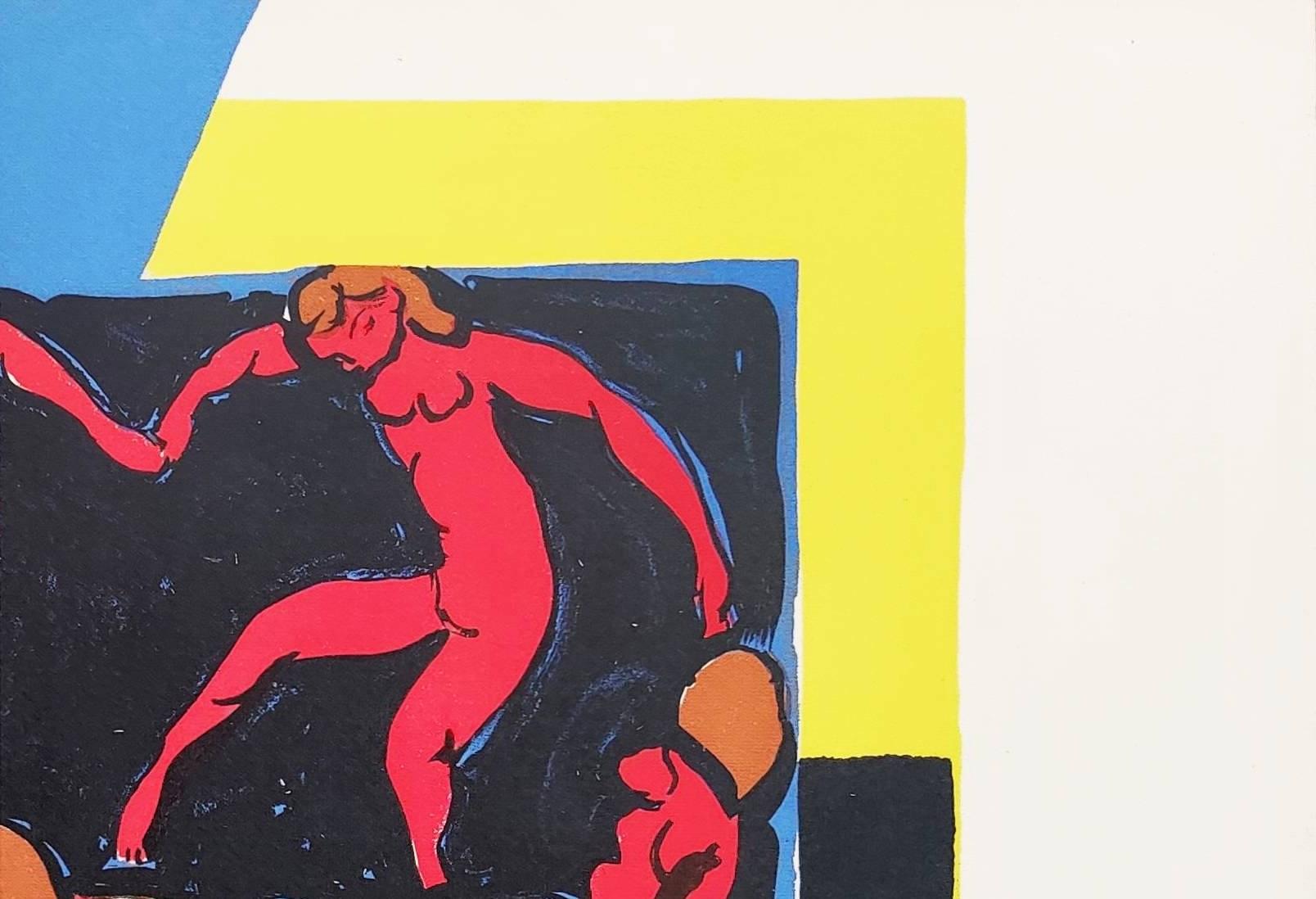Henri Matisse (1869-1954) - Danza

Litografia del 1939.

Dimensioni dell'opera: 52 x 35 cm

Editore: Tériade, Parigi.

Sul retro sono presenti due litografie firmate in lastra.

La stampa è stata pubblicata originariamente con una piegatura al