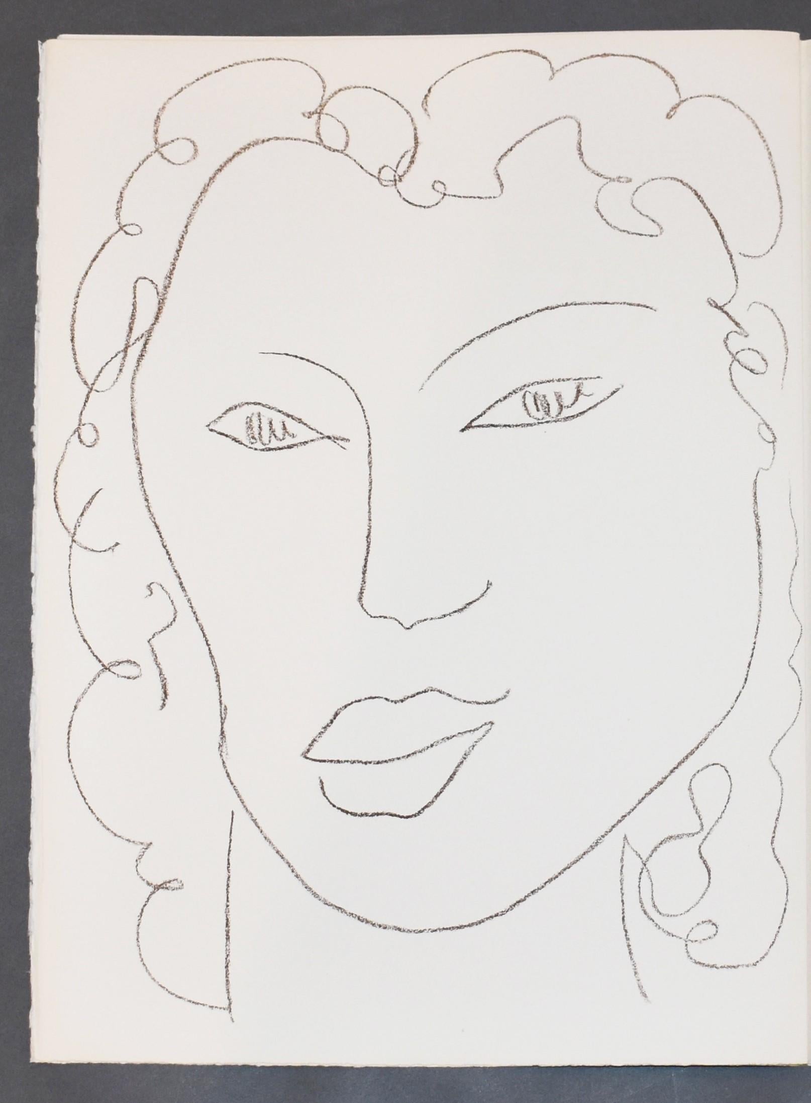 Dans la Chaleur et la Silence, from Poesies Antillaises - Print by Henri Matisse