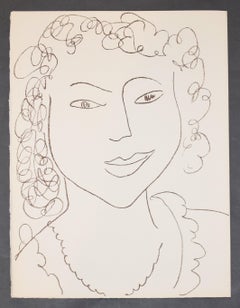 Henri Matisse Lithograph, 1972, D'Apres Longus from Poesies Antillaises