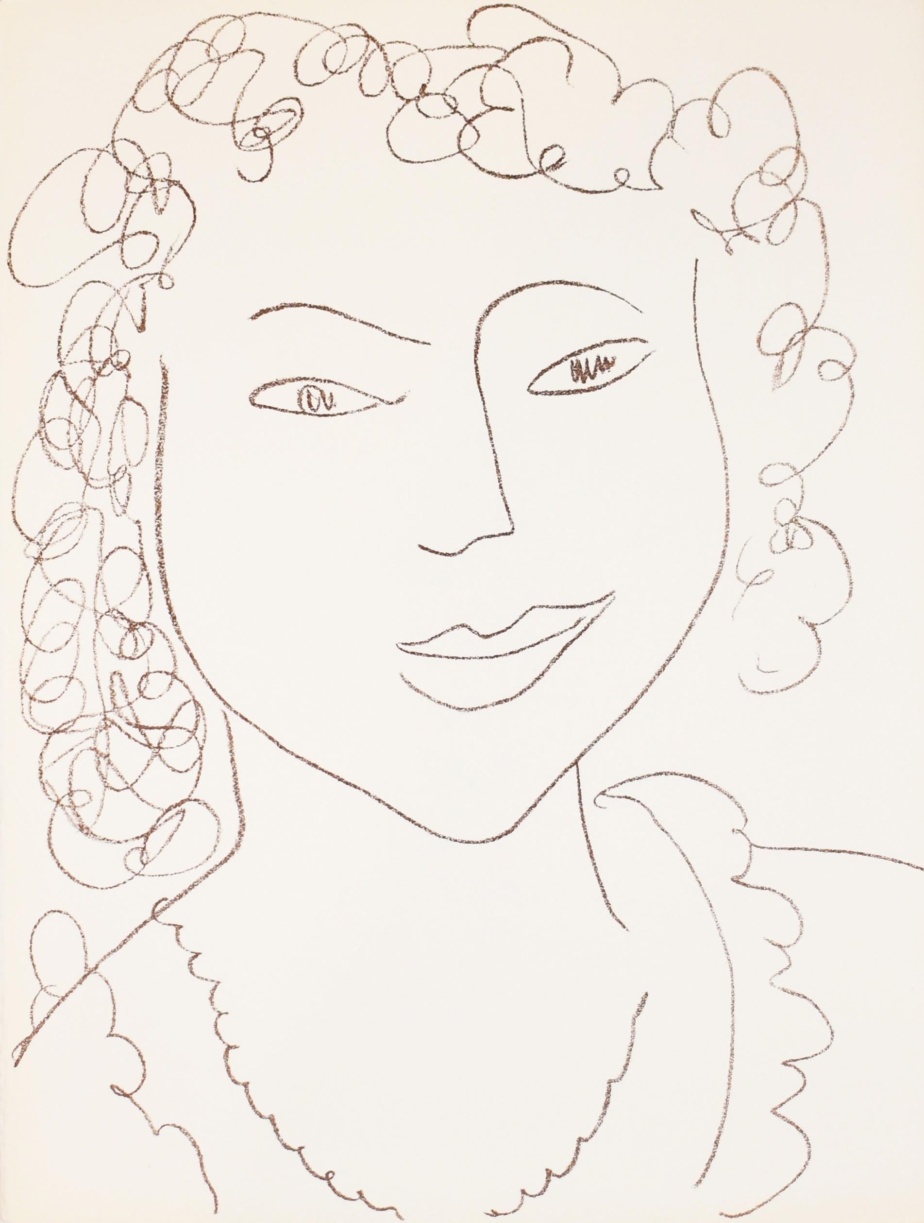 Henri Matisse Portrait Print - D'Apres Longus, from Poesies Antillaises