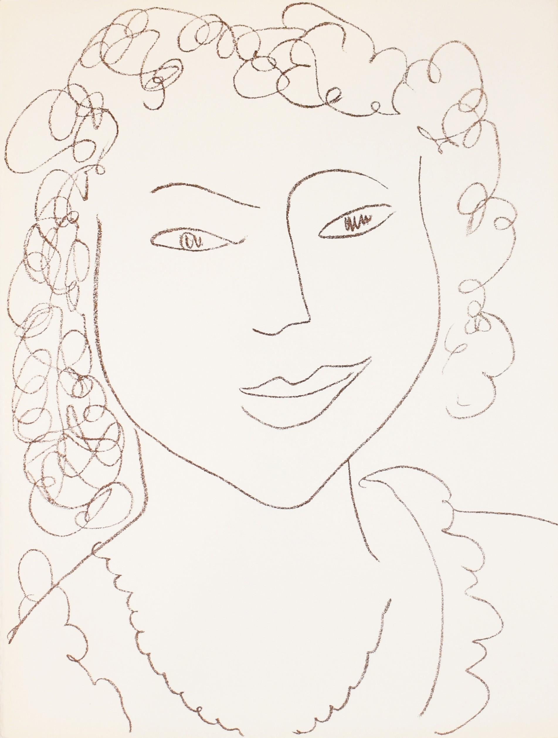 Henri Matisse Portrait Print – D'Apres Longus, aus Poesies Antillaises