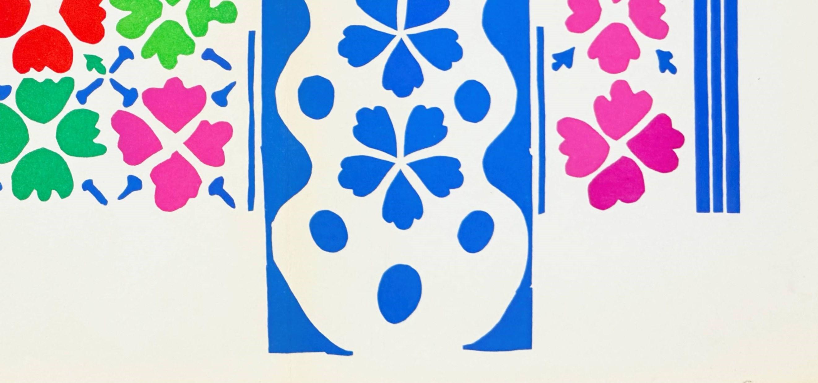 Henri Matisse (1869-1954) - Decorazione - Frutta 

Litografia del 1958.

Dimensioni dell'opera: 78 x 35,5 cm.

Editore: Tériade, Parigi.

Ogni copia di questa litografia è stata originariamente pubblicata con delle pieghe.

L'opera è in condizioni