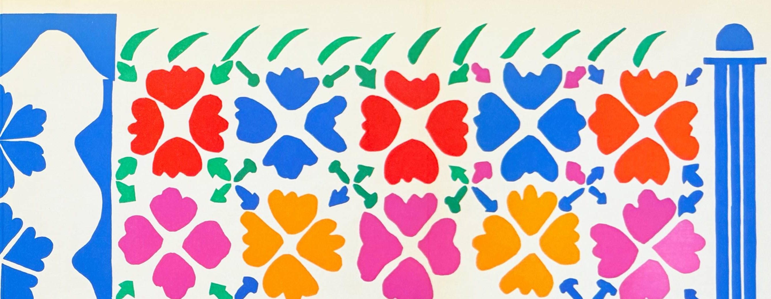 Decorazione - Maschere - Print Beige di Henri Matisse