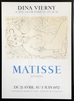 Dessins, poster litografico moderno di Henri Matisse