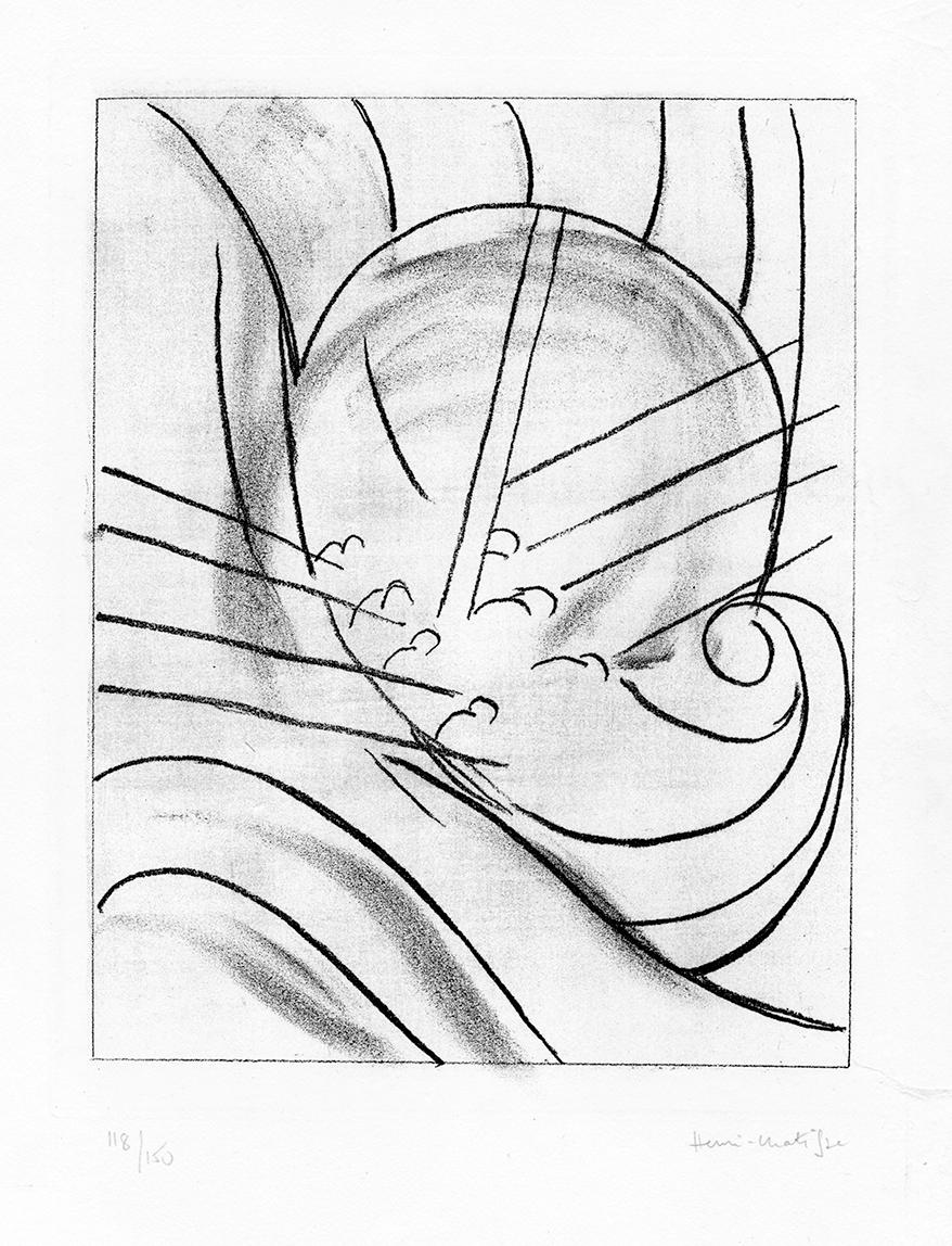 Henri Matisse Figurative Print - Éole, from Ulysses, 1935