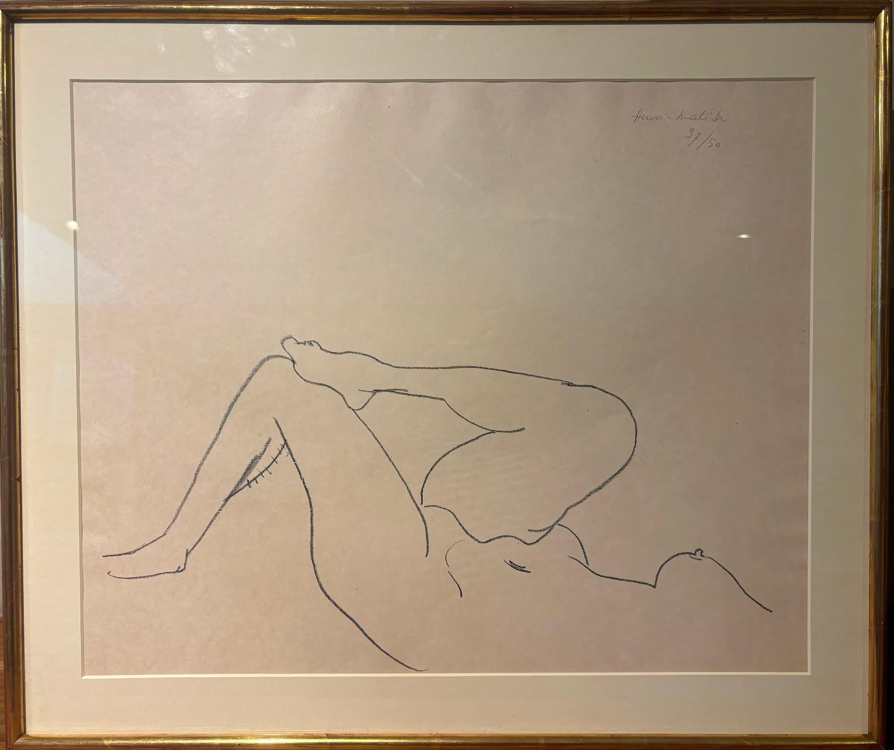 Étude de jambes - Print by Henri Matisse