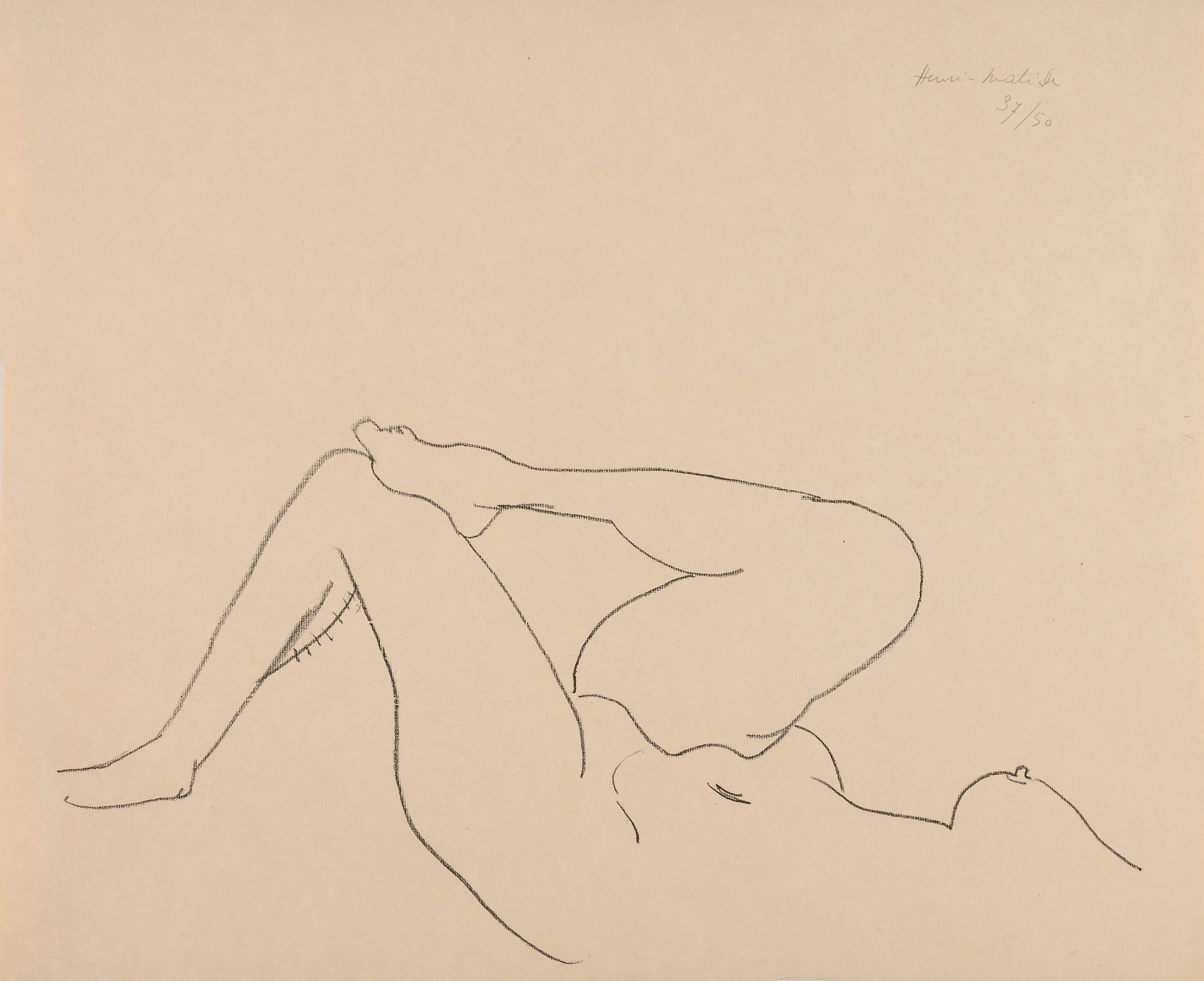 Henri Matisse Figurative Print - Étude de jambes