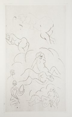 Etudes, Etching by Henri Matisse