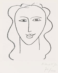 Études pour la Vierge, Visage. 1950-51