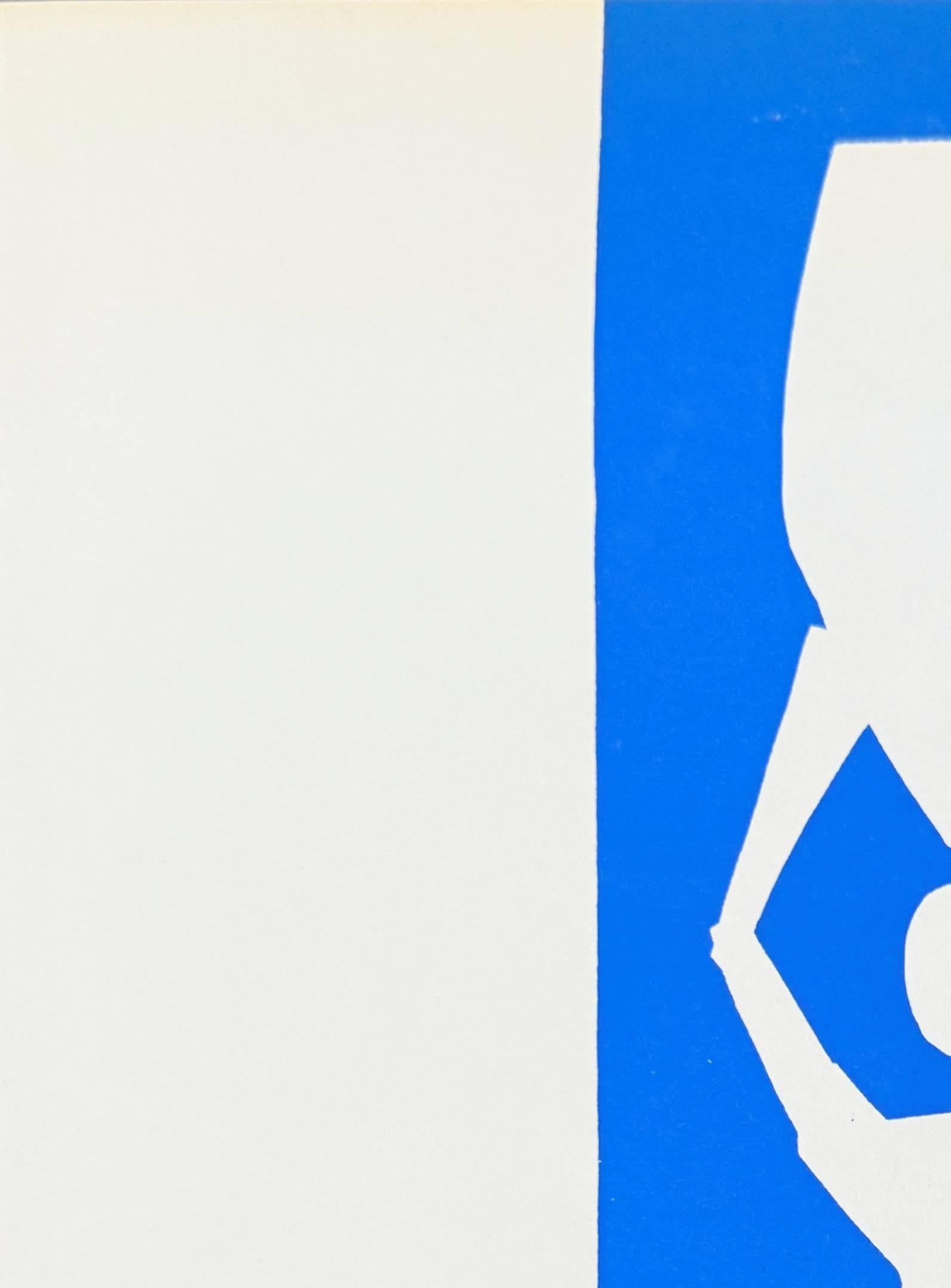 Femme Bleue - Print di Henri Matisse