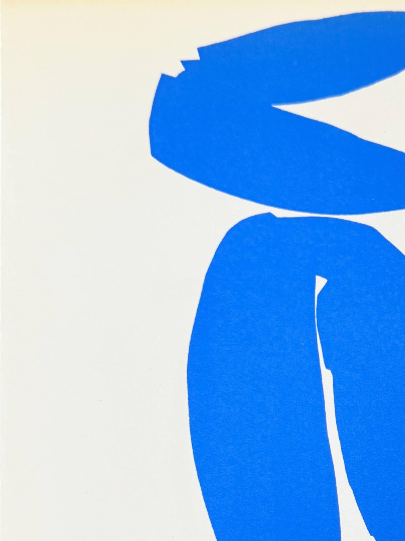 Femme Bleue - Print di Henri Matisse