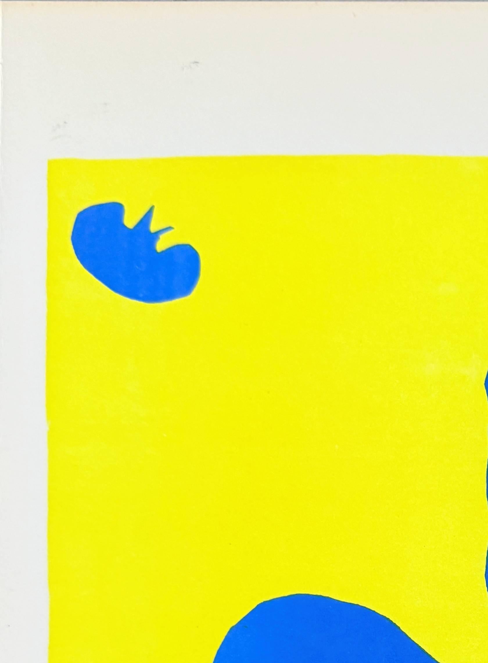 Femme Bleue - Print by Henri Matisse