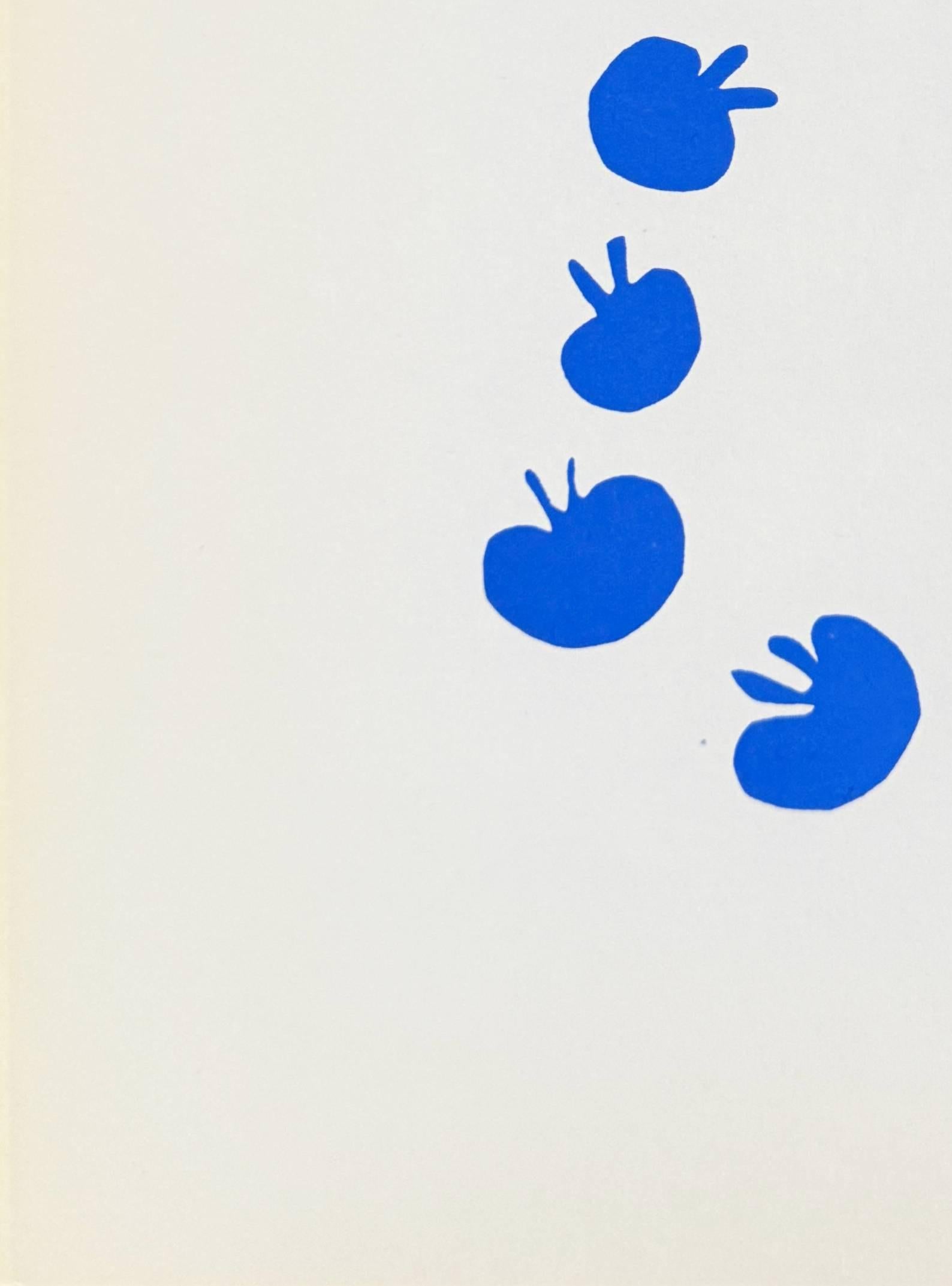 Femme Bleue - Print Grigio di Henri Matisse