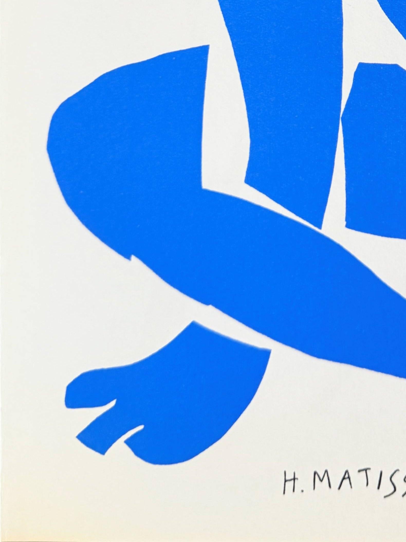 Femme Bleue - Print Blu di Henri Matisse