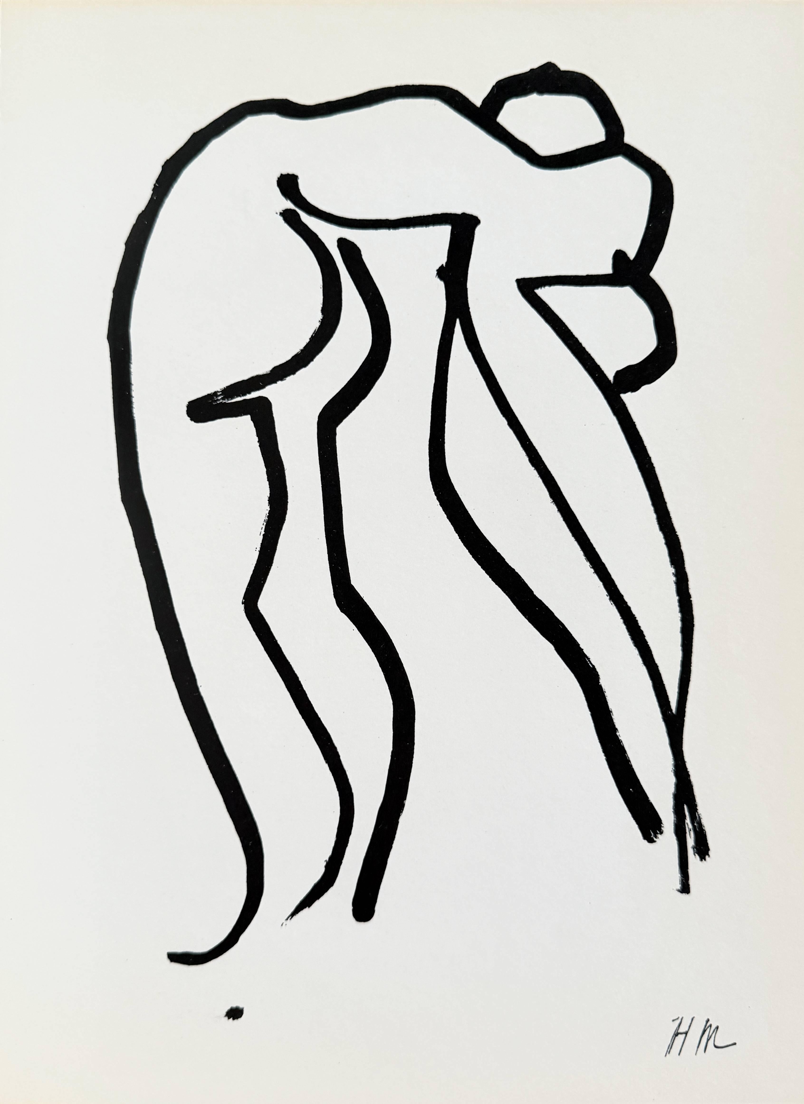 Henri Matisse (1869-1954) - Femme Bleue

Litografia del 1958.

Dimensioni dell'opera: 35,5 x 26,4 cm

Piatto firmato.

Editore: Tériade, Parigi.

Sul verso c'è un'altra litografia in nero, anch'essa firmata in lastra.

L'opera è in condizioni