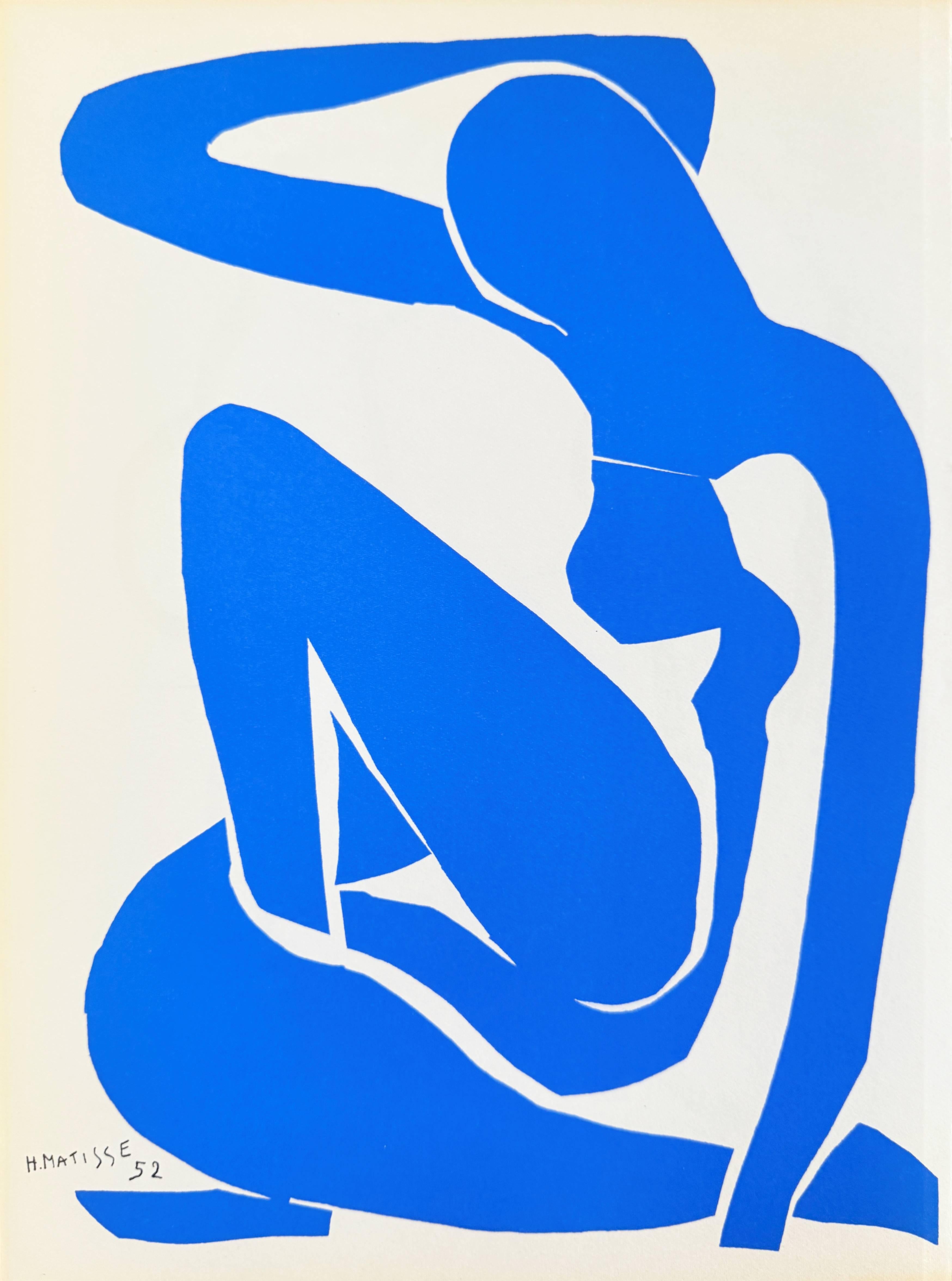 Print di Henri Matisse - Femme Bleue