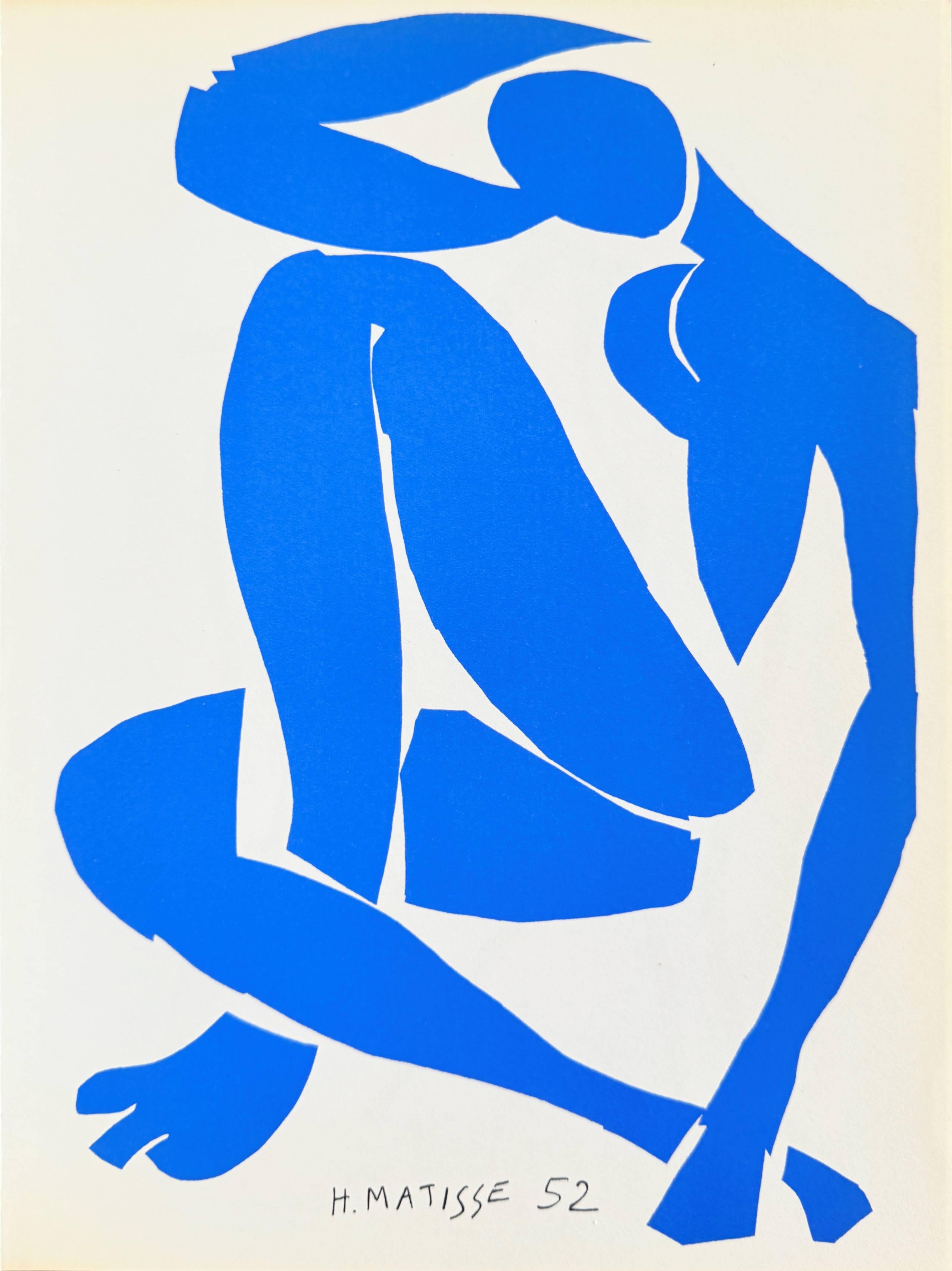 Print di Henri Matisse - Femme Bleue