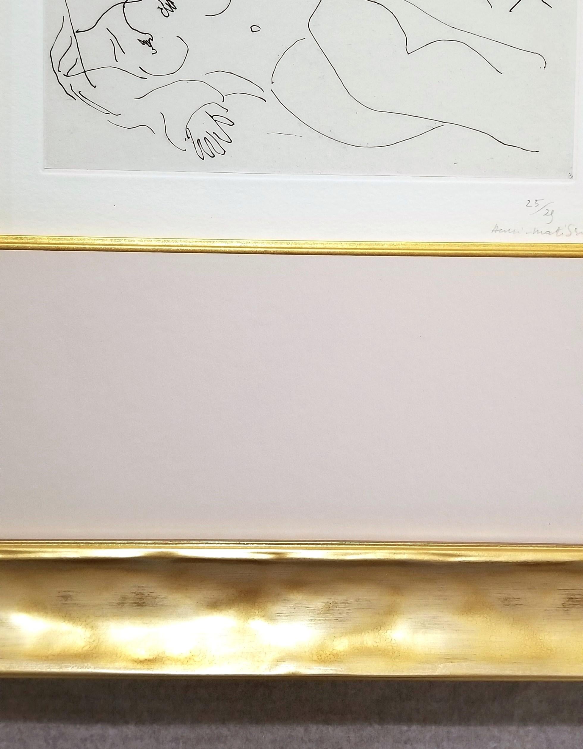 Figure Allongée devant un Carrelage (Figure Lying in front of a Tiled Floor) 5