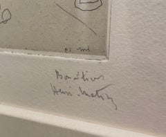 Figure endormie dans un intérieur