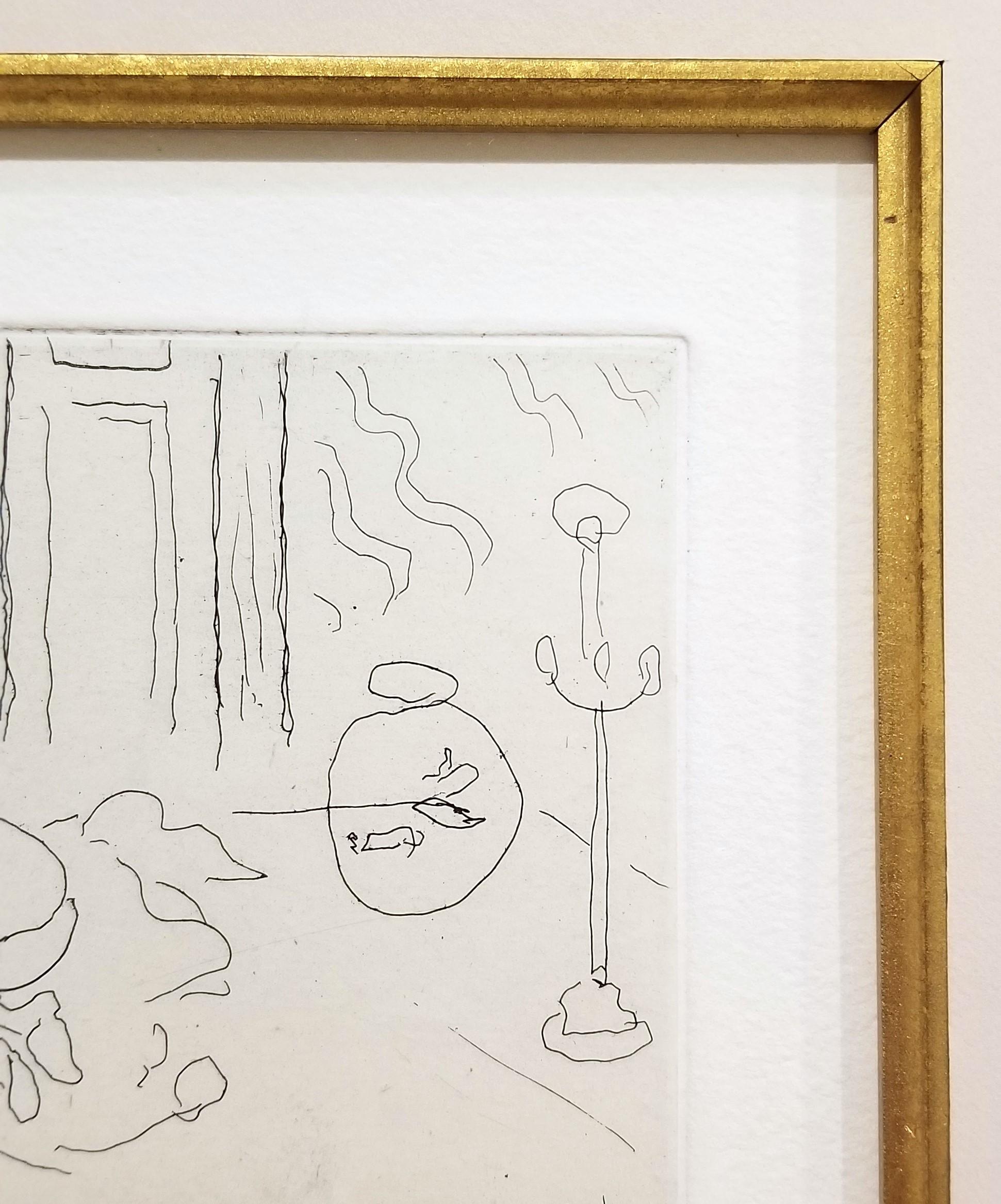 Figure Endormie dans un Intérieur (Interior with Sleeping Figure) /// Matisse in vendita 8