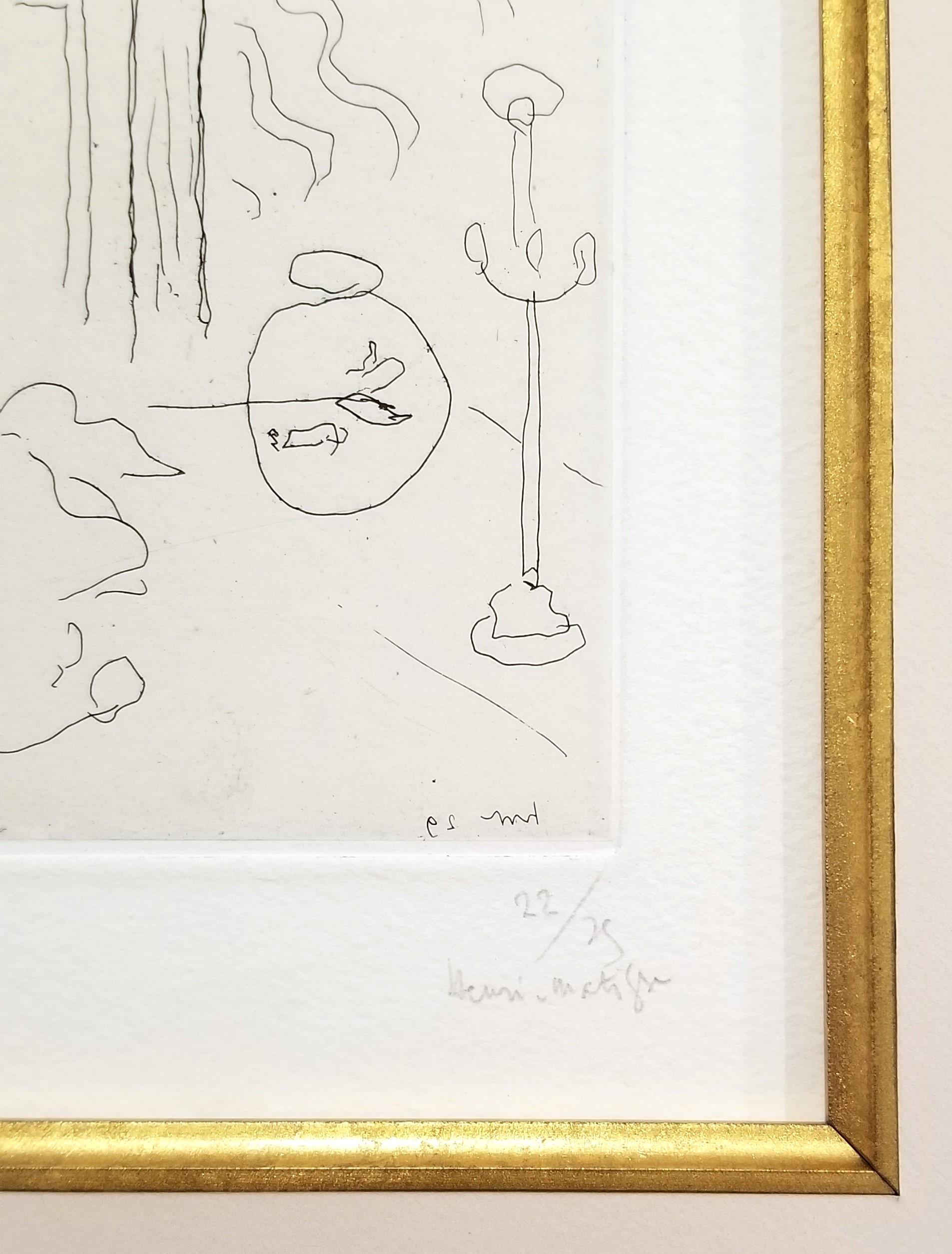Figure Endormie dans un Intérieur /// Matisse en vente 8