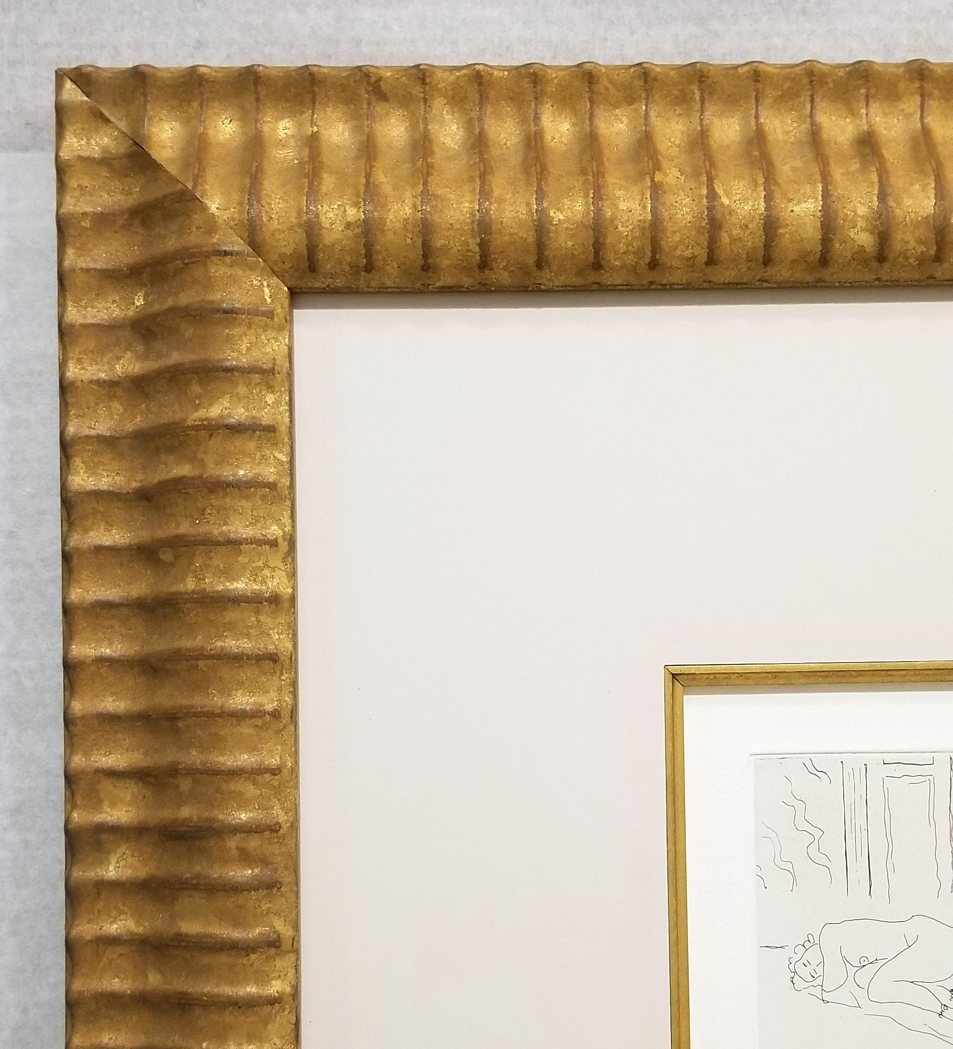 Figure Endormie dans un Intérieur /// Matisse en vente 1