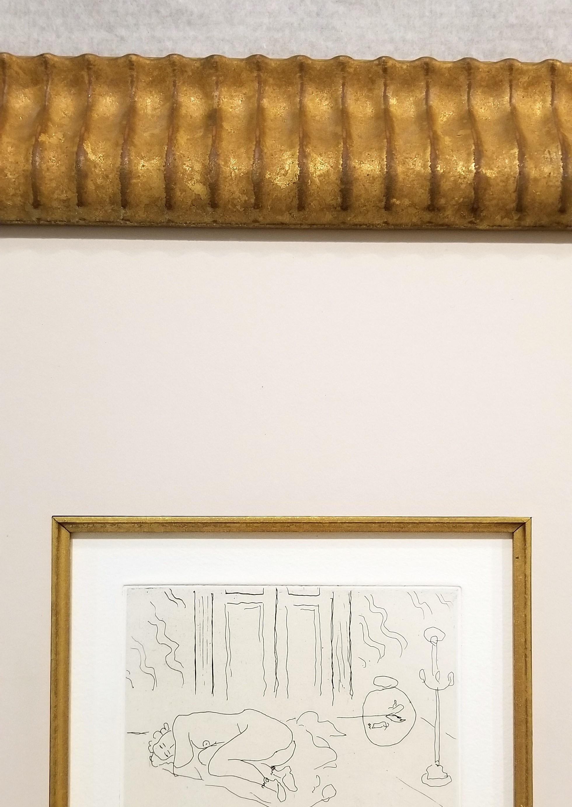 Figure Endormie dans un Intérieur /// Matisse en vente 3