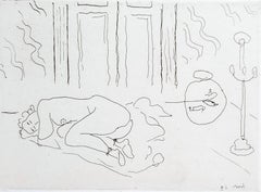 Figure Endormie dans un Intérieur (Interior con figura dormida) /// Matisse
