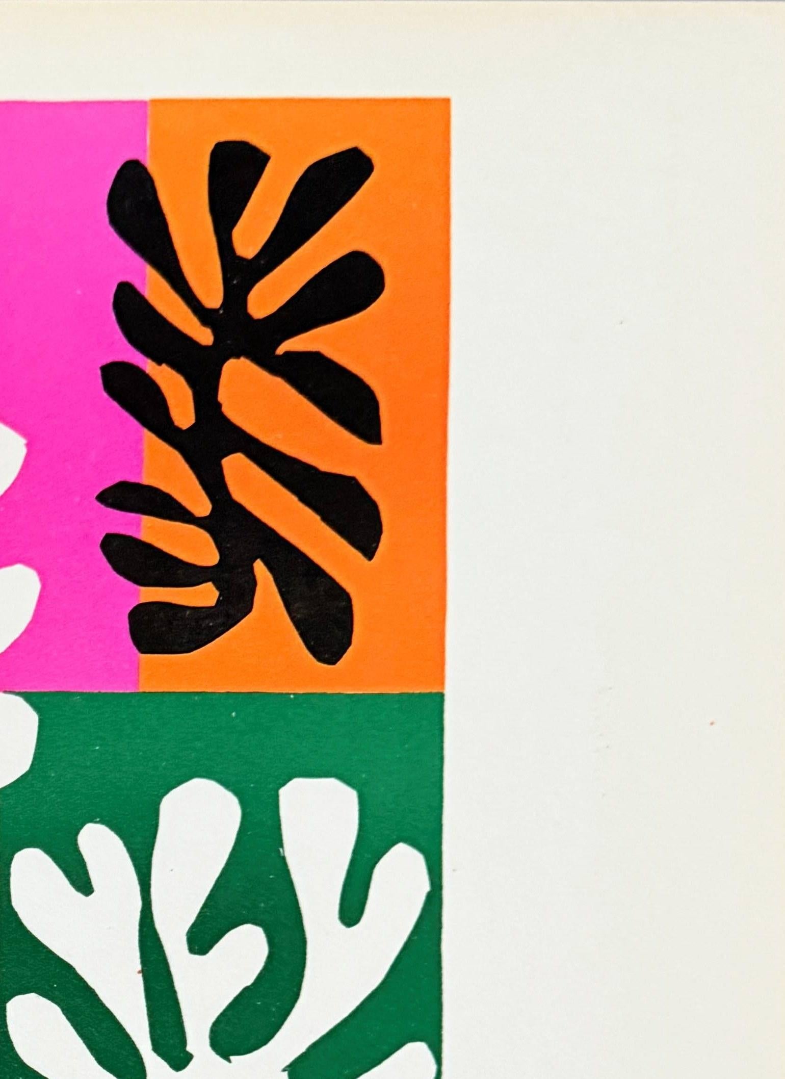 Fleurs de Neige - Print Beige di Henri Matisse