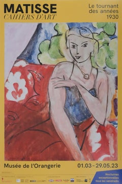 Giovane donna civettuola (Cahiers d'art) - Poster originale