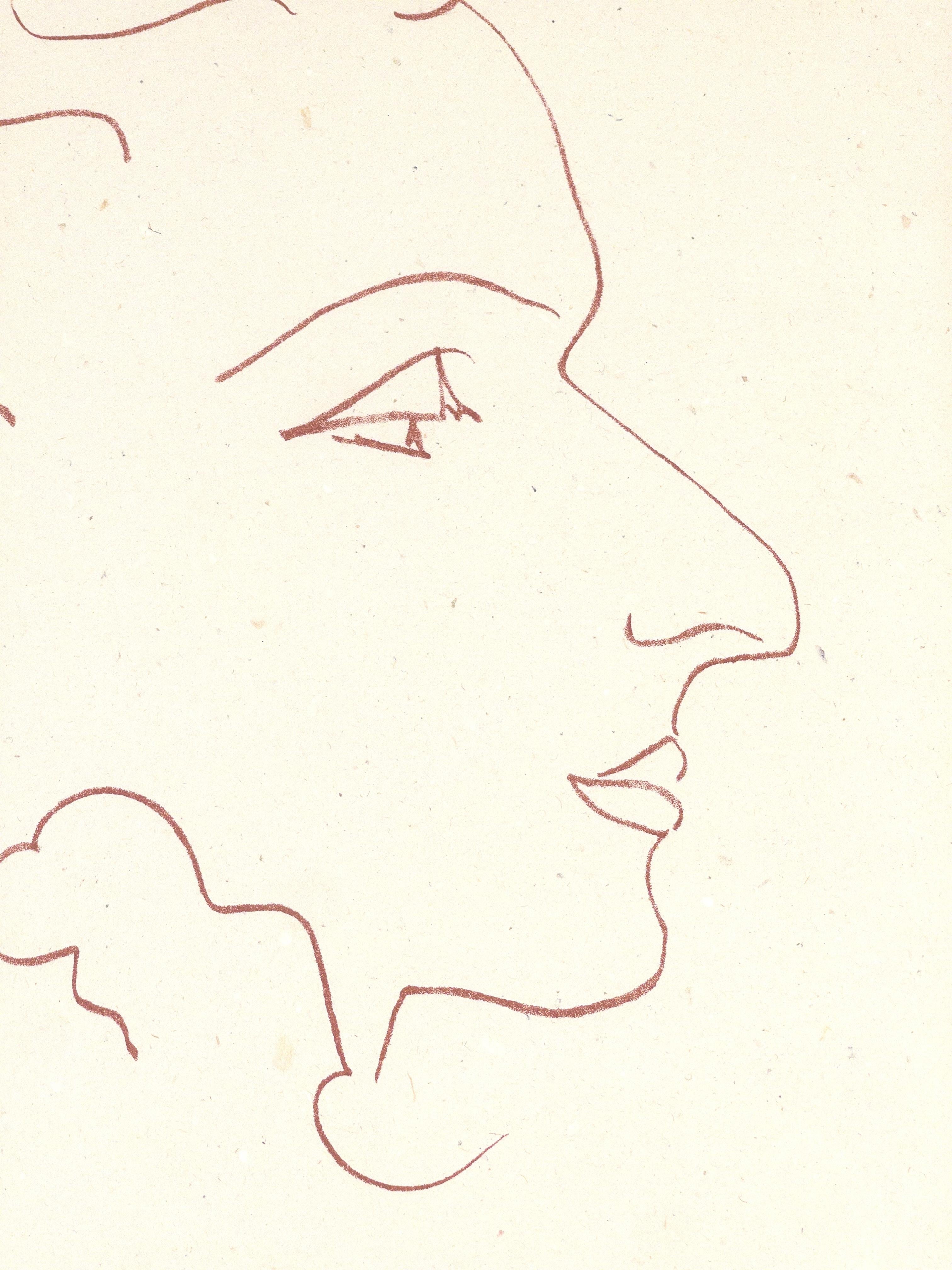 Florilège des Amours, 1948 - White Figurative Print by Henri Matisse