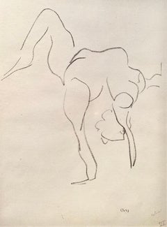Aus der Serie „Danseuse Acrobates“ IV von Henri Matisse – Lithographie