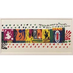 Henri Matisse 'A Thousand and One Nights' 1950 Mid Century